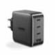 Incarcator retea UGREEN Nexode 100W, GaN Fast Charging, 3x USB-C, 1x USB-A, Negru