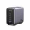 Statie de incarcare UGREEN Nexode 300W, GaN, 4x USB-C, 1x USB-A, cu cablu incarcare inclus, Gri