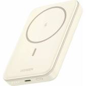 Baterie externa UGREEN Magnetic 10000mAh, Wireless, PD 20W, USB-C, Bej