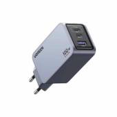 Incarcator retea UGREEN Nexode Pro 100W, GaN Mini, cablu USB-C inclus, Gri
