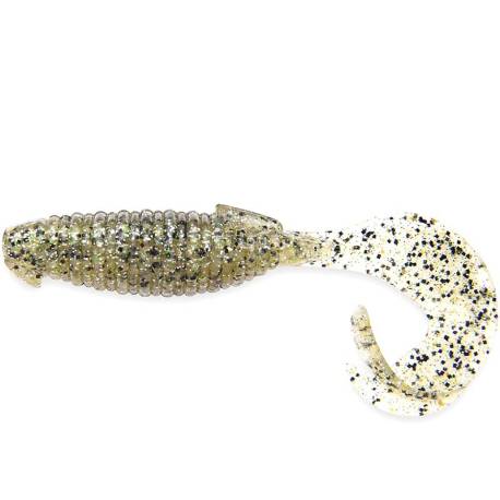Naluca KEITECH Flapper Grub 10cm, Silver Shad 320, 7 buc/plic