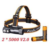 Set lanterna frontala FENIX HM71R + acumulator 5000 V2.0