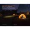 Felinar camping FENIX CL22R Iceberg White, 500 Lumeni, max. 80 metri