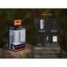 Felinar camping FENIX CL22R Iceberg White, 500 Lumeni, max. 80 metri