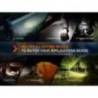Lanterna FENIX E18R V2.0 Black Special Edition, 1200 Lumeni, 146 metri