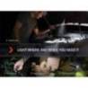 Lanterna FENIX E18R V2.0 Black Special Edition, 1200 Lumeni, 146 metri