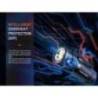 Lanterna FENIX E18R V2.0 Black Special Edition, 1200 Lumeni, 146 metri