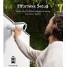Camera supraveghere Outdoor Baseus Security S1, Wireless, 2K HD, IP67, Panou Solar integrat, Alb