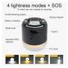 Lampa LED Camping ECOFLOW si PowerBank 7200 mah, Alb/Negru