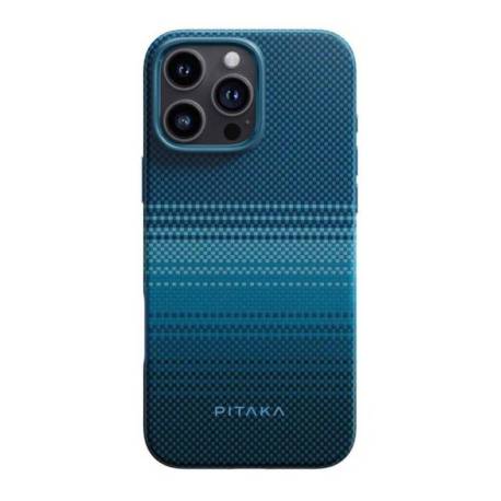 Husa PITAKA MagEZ Pro, Military Grade, pentru iPhone 16 Pro, MagSafe, Moonrise