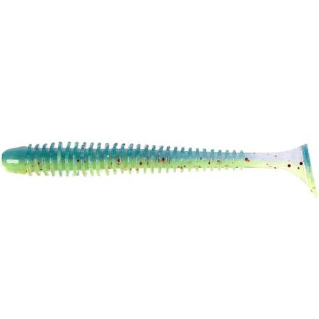 Shad Shad KEITECH Swing Impact Slim 10cm, Violet Chart Red Flake EAnr.20T, 8 buc/plic
