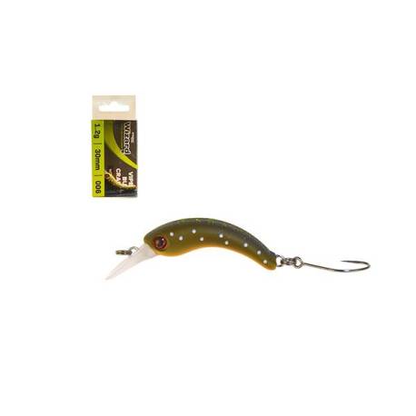 Vobler WIZARD VIPER BUG CRANK 3cm, 1.2g, culoare 006