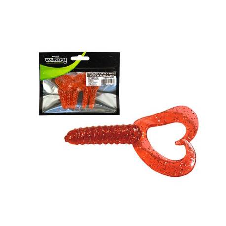 Twister WIZARD Harpex Twist Rose 6cm, 5 buc/plic