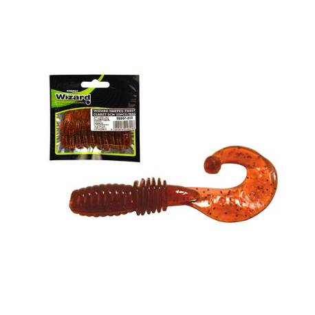 Twister WIZARD Harpex Twist Claret 5cm, 10 buc/plic