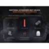 Lanternă tactica FENIX PD32R Black, 1400 Lumeni, 344 metri