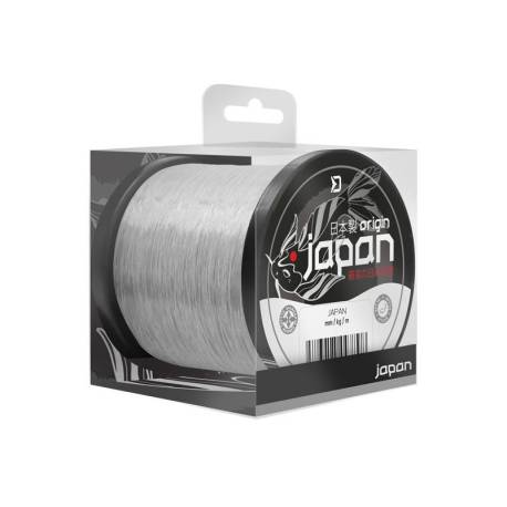 Fir monofilament DELPHIN JAPAN Origin Ultra Clear 0.330mm, 8.23kg, 600m