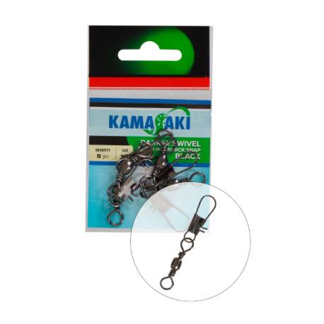 Agrafa cu vartej KAMSAKI nr.10, 10 buc/plic