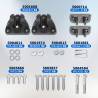 Sistem electric Trim Tab BENNETT BOLT cu comutator de control ATP Auto Trim Pro, 12x12"