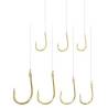 Carlige legate KAMASAKI CHINU Gold nr.10, 10 buc/plic