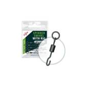 Vartej cu inel CARP ZOOM QUICK CHANGE SPINNER SWIVEL 7, 10 buc/plic