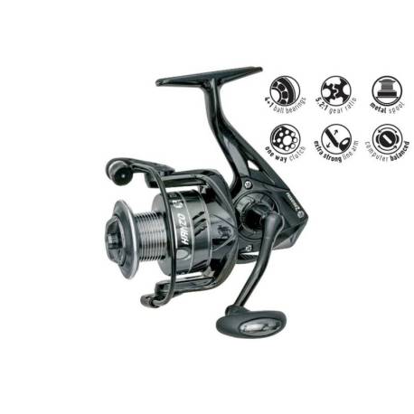 Mulineta PREDATOR-Z HANZO BUDO FD4000 4+1 rulmenti, 0.25mm/215m, 5.2:1