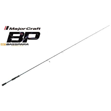 Lanseta MAJOR CRAFT BASSPARA BXS-66M, 1.98m, 5.2-14g, 1 tronson