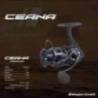 Mulineta MAJOR CRAFT CEANA CNS2500HG, 7+1BB, 0.18mm-150m, 6.2:1