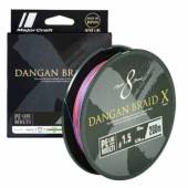 Fir textil MAJOR CRAFT DANGAN BRAID X 8X 300m, PE #4.0, 65lb, Multicolor