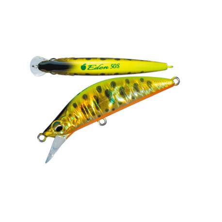 Vobler MAJOR CRAFT FINETAIL EDEN 60H, 6cm, 7g, 013 Gold Chart Yamame