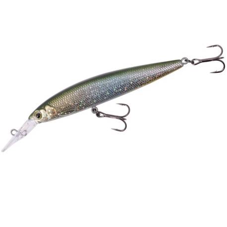 Vobler MAJOR CRAFT CEANA JERKBAIT MIDDLE 90SPM, 9cm, 11g, 002 Green Back Silver