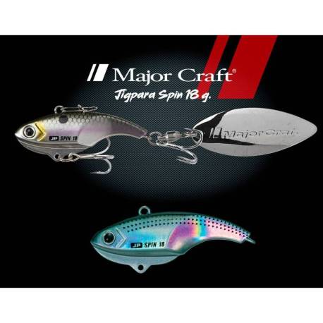 Spinnertail MAJOR CRAFT JIGPARA SPIN FW 4.3cm, 18g, 037 Gizzard Shad