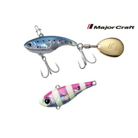 Spinnertail MAJOR CRAFT JIGPARA SPIN 3.9cm, 12g, 026 Zebra Pink