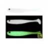 Naluca MAJOR CRAFT STABI SHAD SLIM 3.5", 8.9cm, 007 Glow, 4 buc/plic