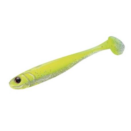Naluca MAJOR CRAFT STABI SHAD SLIM 4", 10.2cm, 005 Chart Silver, 4 buc/plic