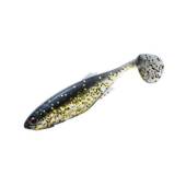 Naluca MAJOR CRAFT STABI SHAD FAT 3.5", 8.9cm, 004 Black Gold, 4 buc/plic