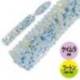 Naluca MAJOR CRAFT AJI-DO WORM CANDOLL 5cm 007 Two Tone Blue Gold Keimura 8 buc/plic