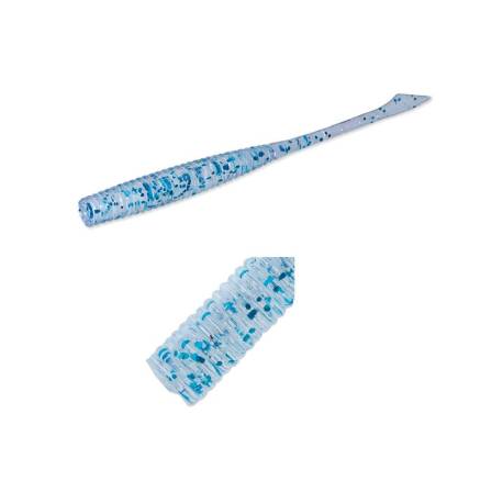 Vierme siliconic MAJOR CRAFT AJI-DO ZANBY 6.3cm 001 Iwashi Dot Glow, 8 buc/plic