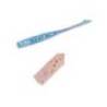 Vierme siliconic MAJOR CRAFT AJI-DO ZANBY 6.3cm 004 Ami Red Glow, 8 buc/plic