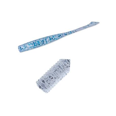 Vierme siliconic MAJOR CRAFT AJI-DO ZANBY 6.3cm 006 Jako Glow, 8 buc/plic