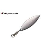 Paleta MAJOR CRAFT KANTAN BLADE L 002 Silver, 2 buc/plic