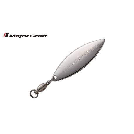Paleta MAJOR CRAFT KANTAN BLADE L 002 Silver, 2 buc/plic