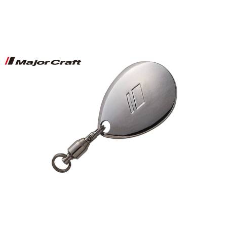 Paleta MAJOR CRAFT KANTAN BLADE SLOW M 002 Silver, 2 buc/plic