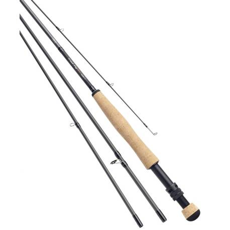 Lanseta DAIWA X4 TROUT FLY 8654-AU 2.59m, clasa 5-6, 4 tronsoane