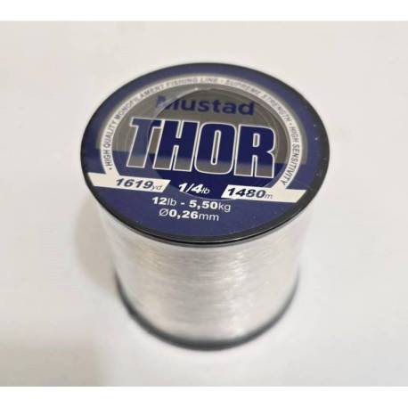 Fir monofilament MUSTAD THOR Clear 0.40mm, 11.3kg, 700m