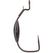 Carlig offset MUSTAD ALPHA-GRIP ASSAULT HOOK WEIGHTED 2/0, 3.5g, 3 buc/plic