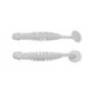 Grub BERKLEY POWER LEECH 5cm, Milky White, 12 buc/plic