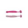 Grub BERKLEY POWER LEECH 5cm, Pink/White, 12 buc/plic