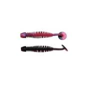 Grub BERKLEY POWER LEECH 5cm, Salmon Egg Red/Black, 12 buc/plic
