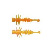 Naluca BERKLEY POWER LARVAE 4cm, Fluorescent Orange/Sunshine Yellow, 12 buc/plic