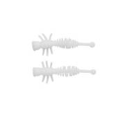 Naluca BERKLEY POWER LARVAE 4cm, Milky White, 12 buc/plic